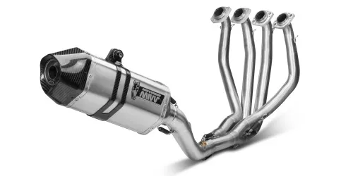 mivv-x-ka-0001-srx-scarico-completo-steel-per-kawasaki-zx-6r-2009-2016 image 1