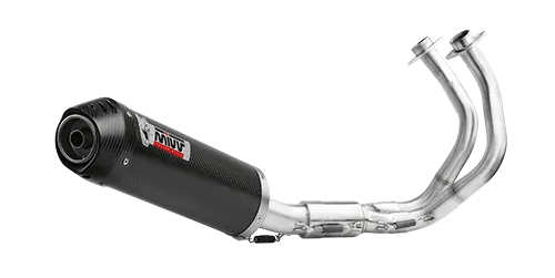 mivv-k-057-l3c-scarico-slip-on-oval-carbonio-per-kawasaki-ninja-650-2024-2026-sp image 1
