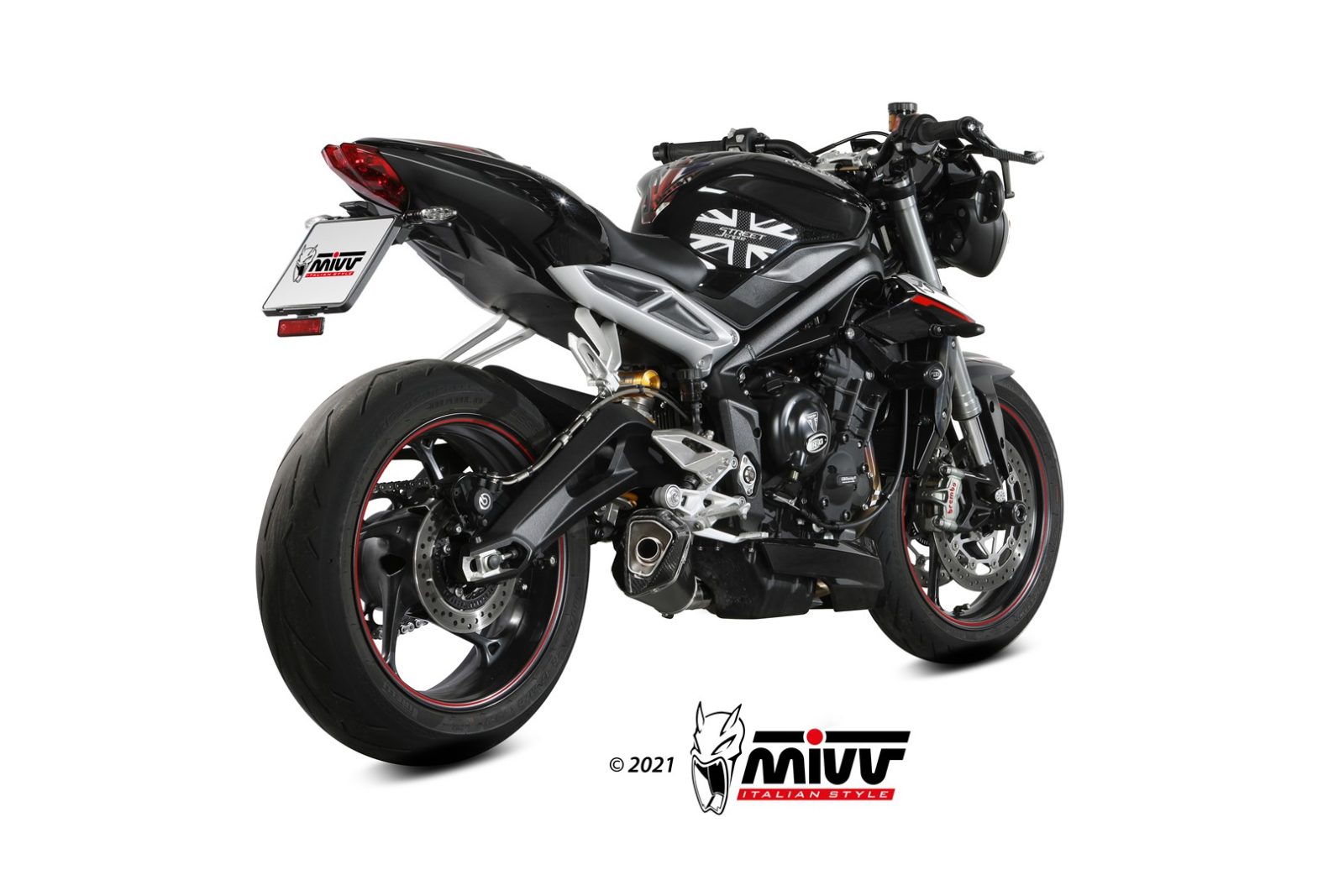 mivv-delta-race-t-019-ldrb-scarico-slip-on-per-triumph-street-triple-660-s-2017- image 3
