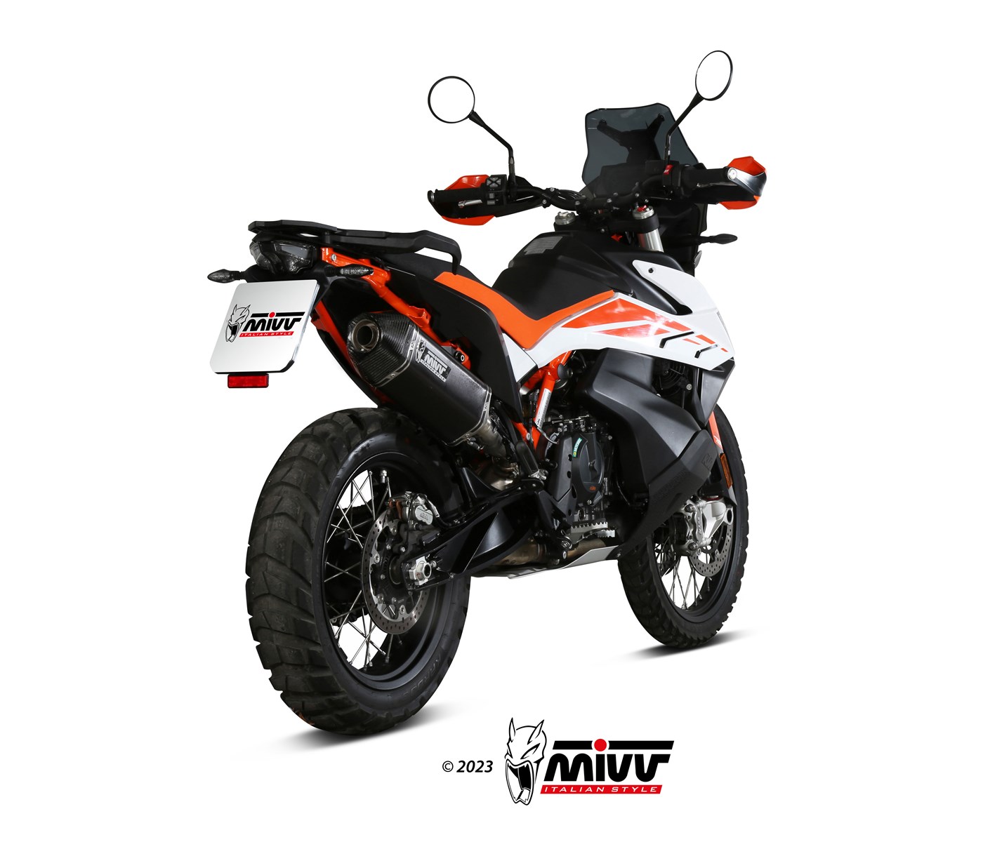 mivv-speed-edge-black-slip-on-scarico-per-ktm-790-adventure-2019-2020 image 3