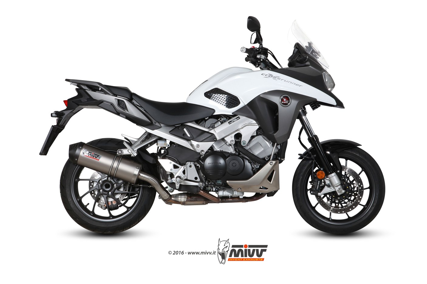 mivv-h-058-lnc-scarico-slip-on-oval-titanio-carbonio-per-honda-crossrunner-2015- image 2