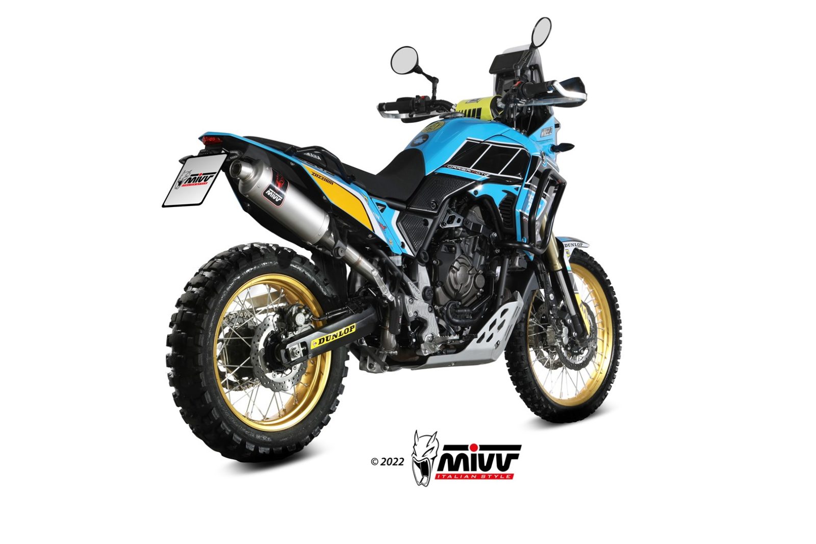 mivv-dakar-y-064-ldkx-scarico-slip-on-per-yamaha-tenere-700-2019-2024 image 2