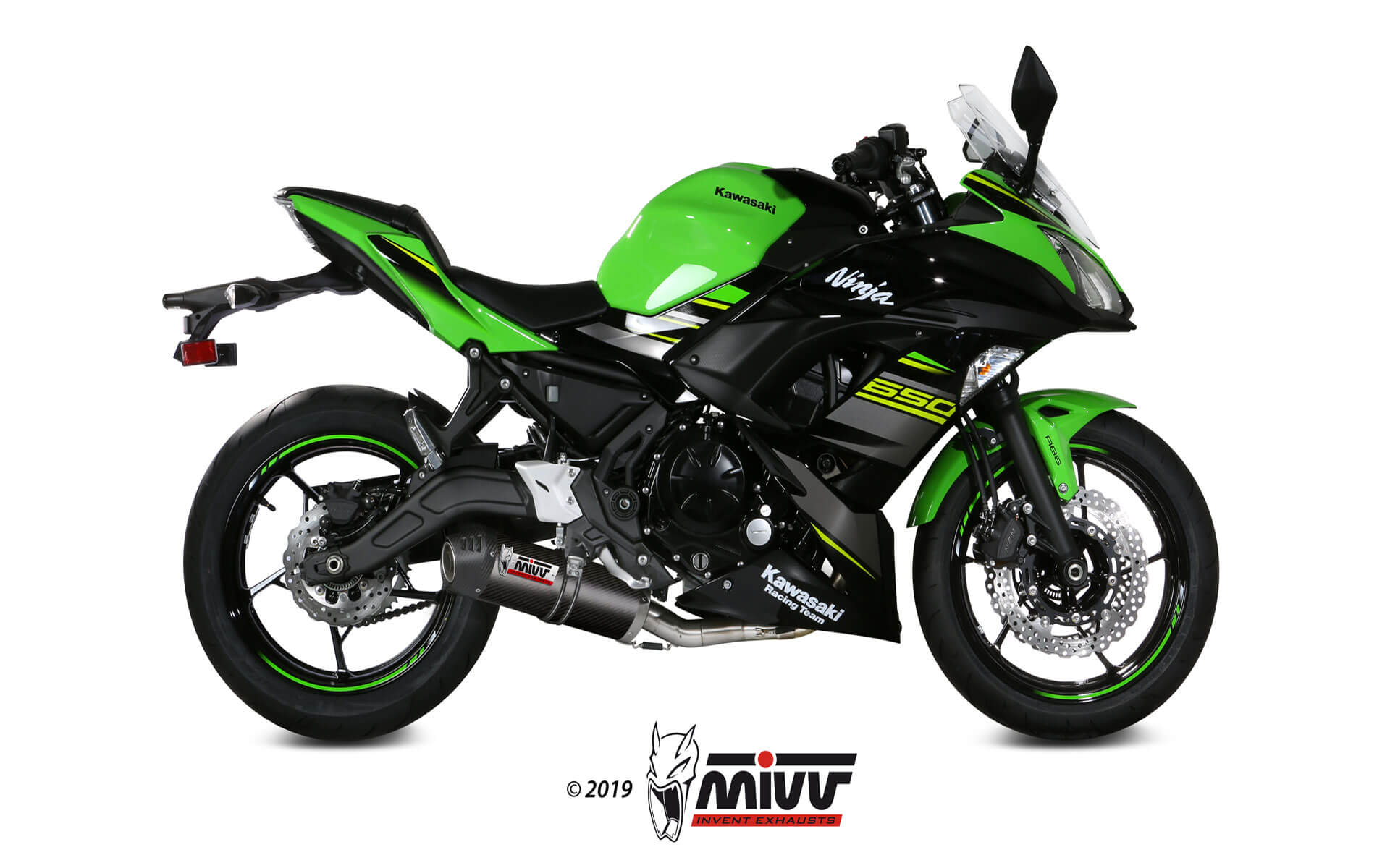 mivv-k-044-l3c-scarico-slip-on-oval-carbonio-per-kawasaki-ninja-650-2017-2023 image 2