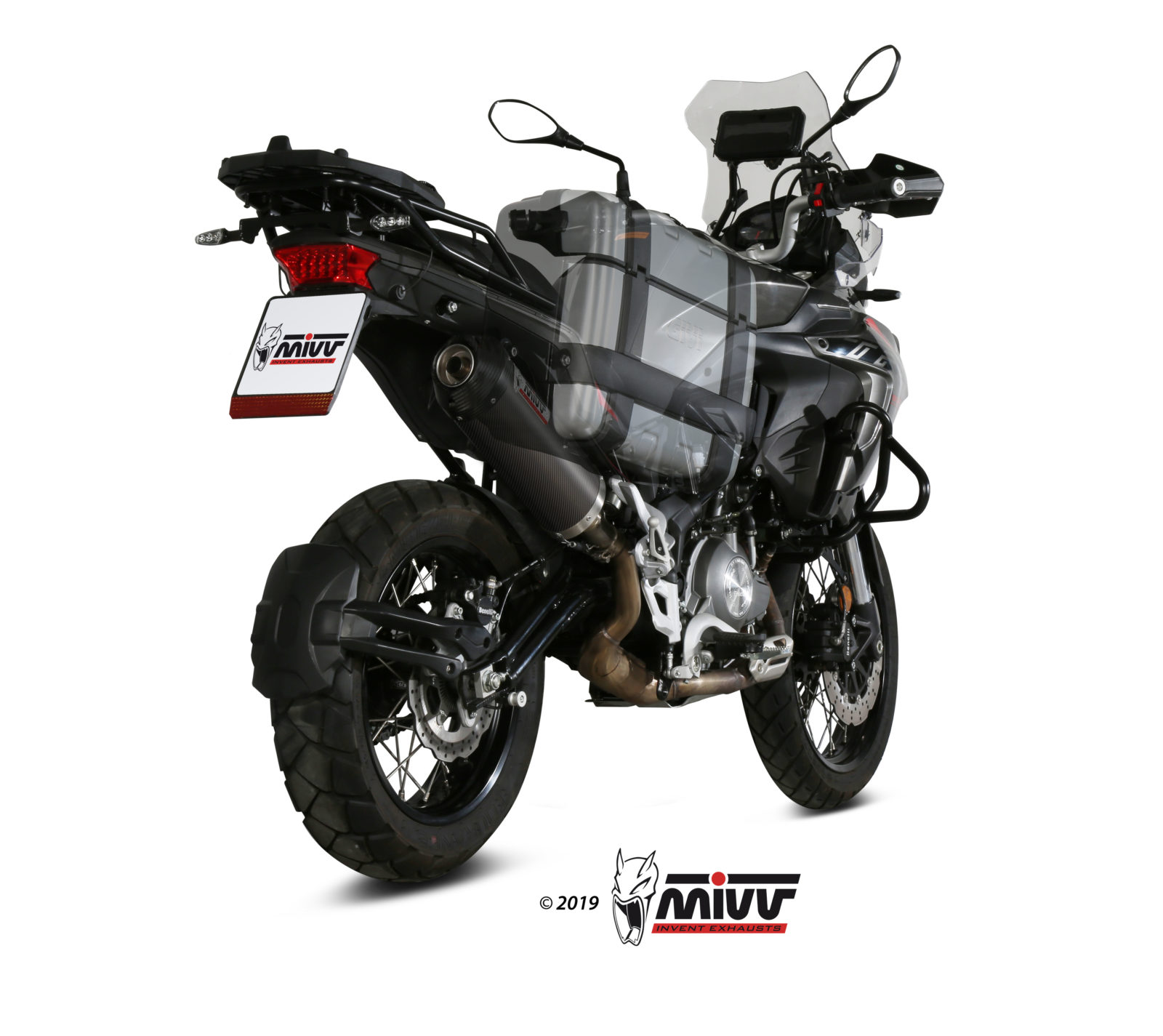 mivv-oval-e-004-lec-carbonio-slip-on-per-benelli-trk-502-x-2025-2026 image 5