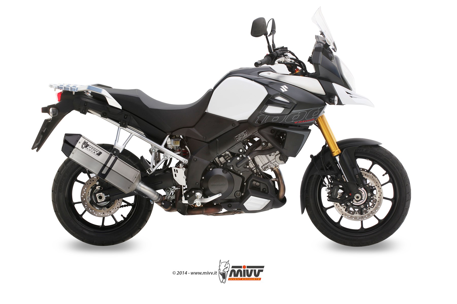 mivv-speed-edge-dakar-scarico-slip-on-per-suzuki-v-strom-1000-2014-2020-inox-car image 2