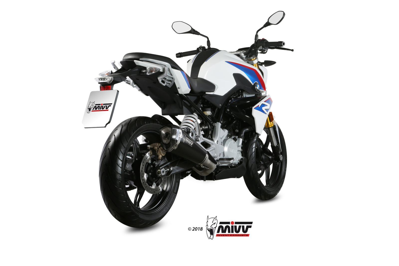 mivv-delta-race-b-032-ldrb-slip-on-per-bmw-g-310-r-2018-2024 image 3