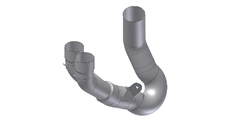 mivv-tubi-elimina-kat-d-045-c1-per-ducati-hypermotard-950-sp-2019-2020 image 1