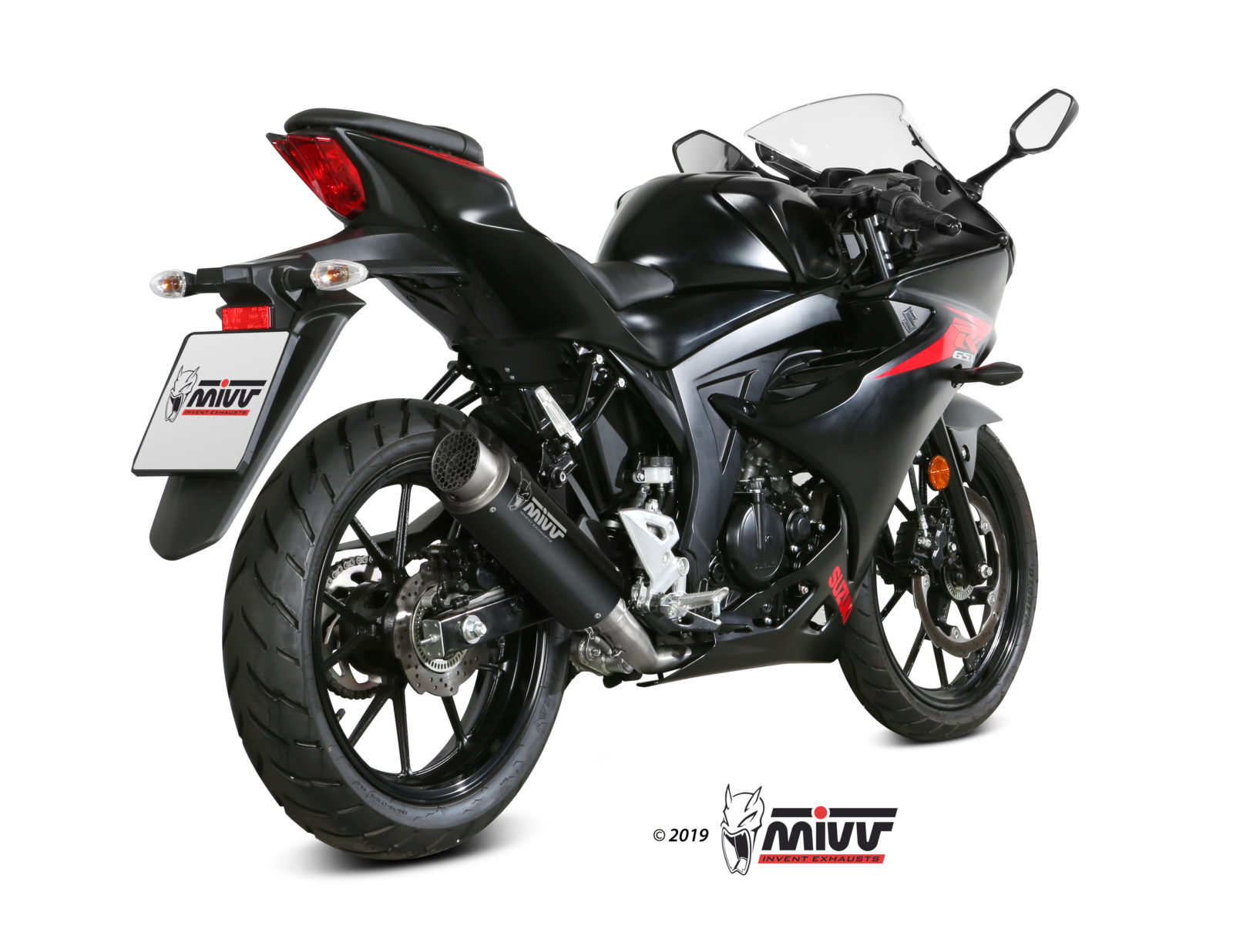 mivv-x-m1-black-scarico-slip-on-per-suzuki-gsx-r-125-2017-2020 image 3