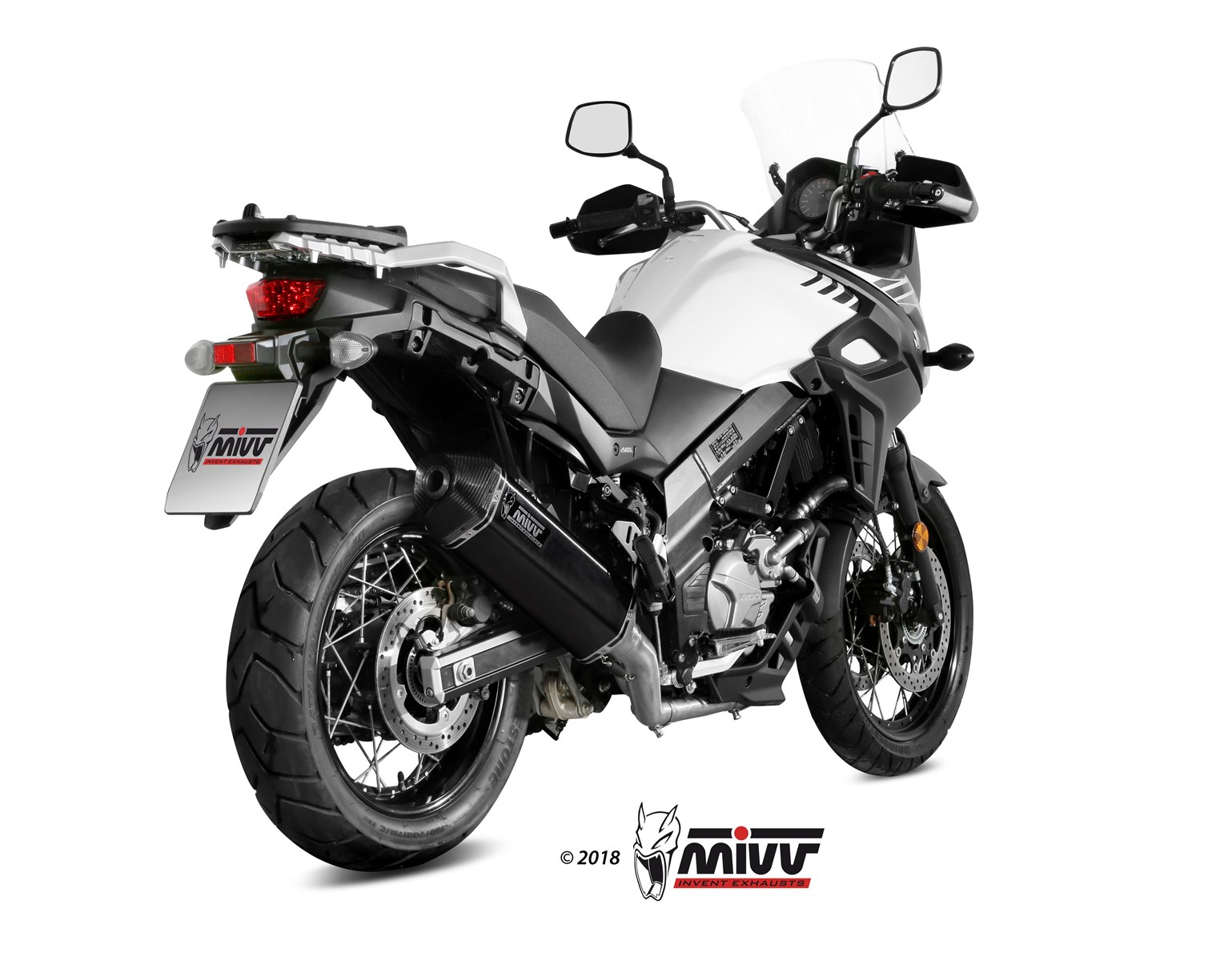 mivv-s-049-lrb-scarico-slip-on-speed-edge-nero-per-suzuki-v-strom-650-2017-2024 image 3