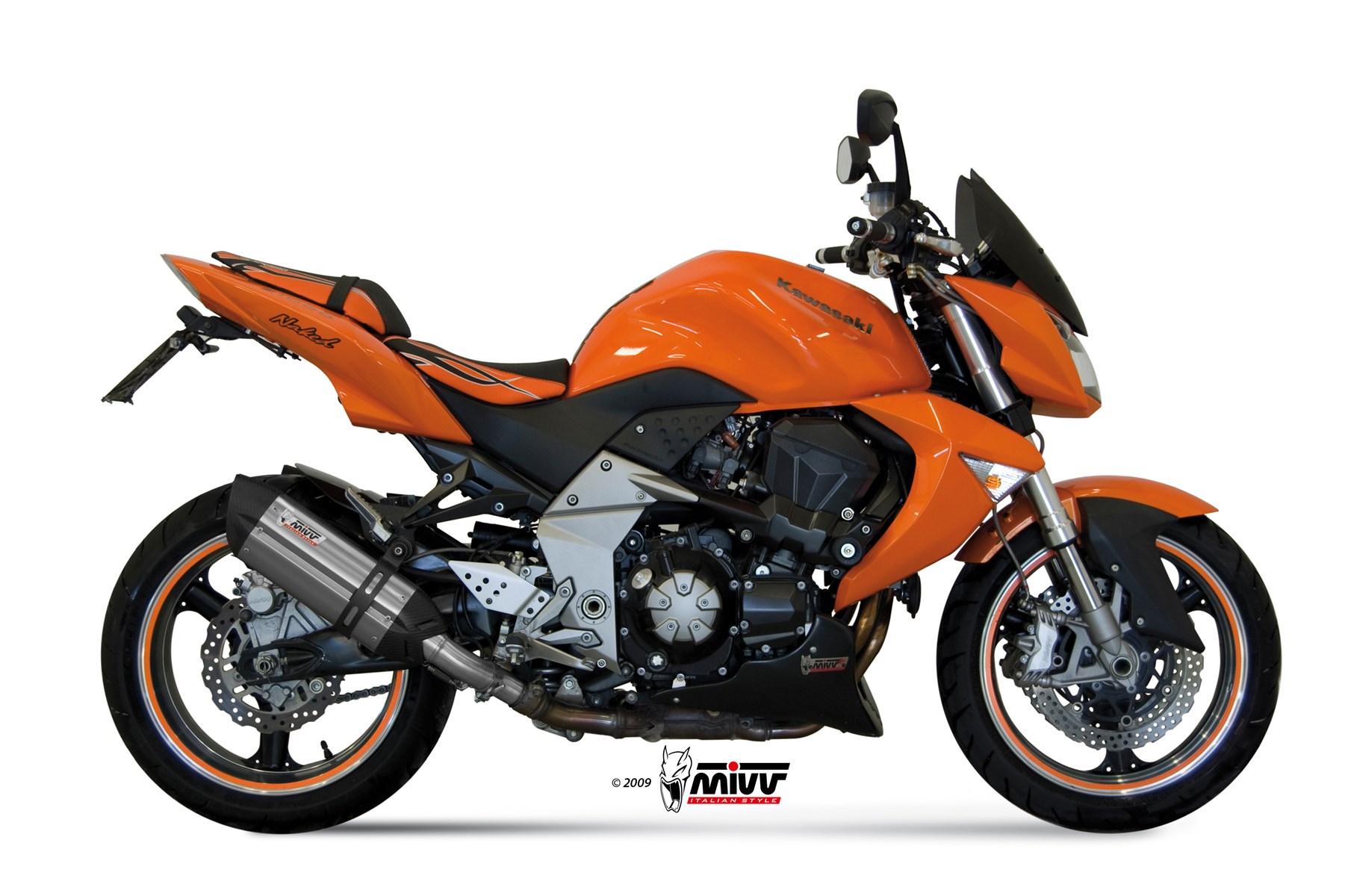mivv-suono-k-020-l7-slip-on-acciaio-per-kawasaki-z-1000-2007-2009 image 2