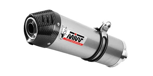mivv-oval-e-012-lx2c-scarico-slip-on-acciaio-per-benelli-trk-702-x-2023-2024 image 1