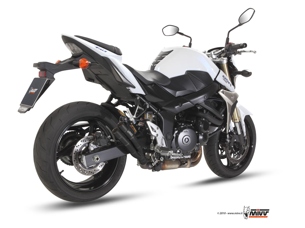 mivv-double-gun-black-slip-on-s-037-sdgb-per-suzuki-gsr-750-2011-2016 image 3