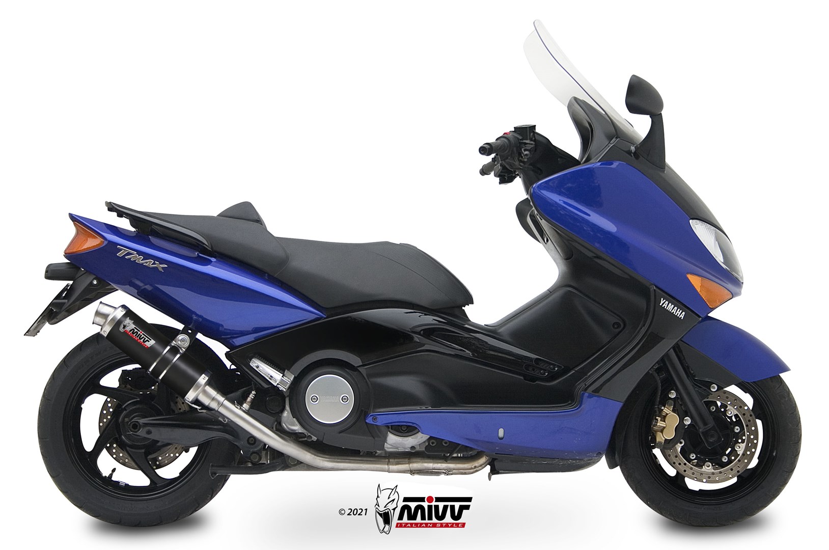 mivv-urban-gp-y-018-lxb-black-moon-scarico-per-yamaha-t-max-500-2001-2007 image 2