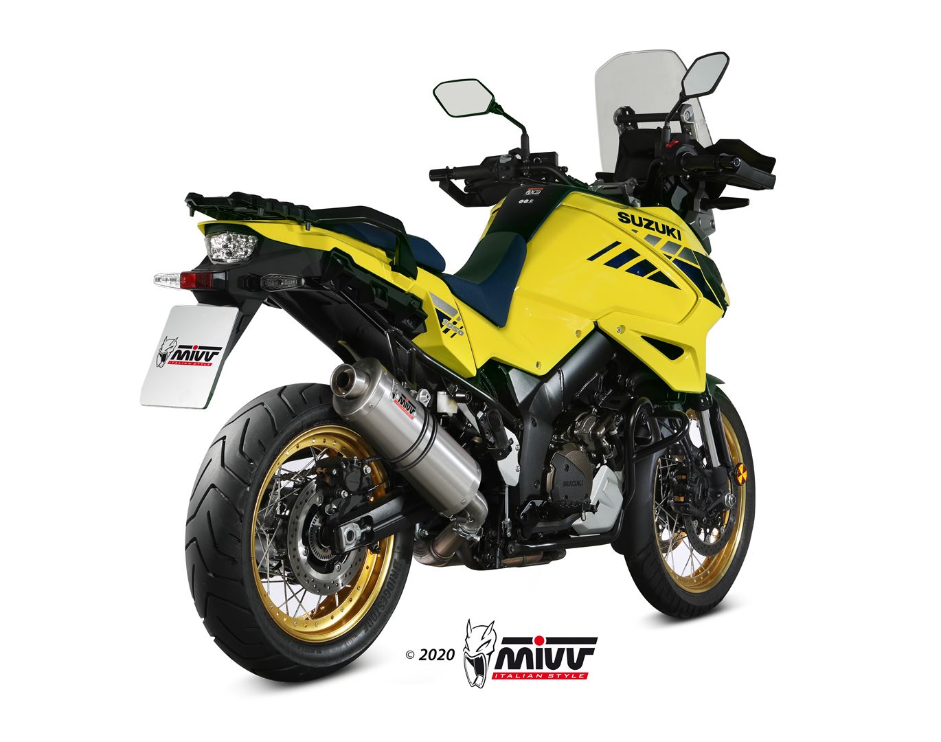 mivv-oval-dakar-s-042-lx2-scarico-per-suzuki-v-strom-1050-2020-2024 image 3