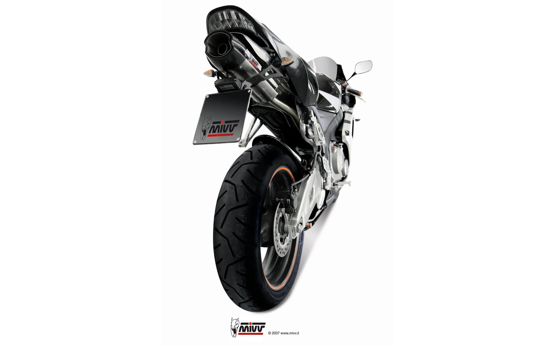 mivv-uh-027-l7-scarico-slip-on-suono-acciaio-per-honda-cbr-600-rr-2005-2006 image 3