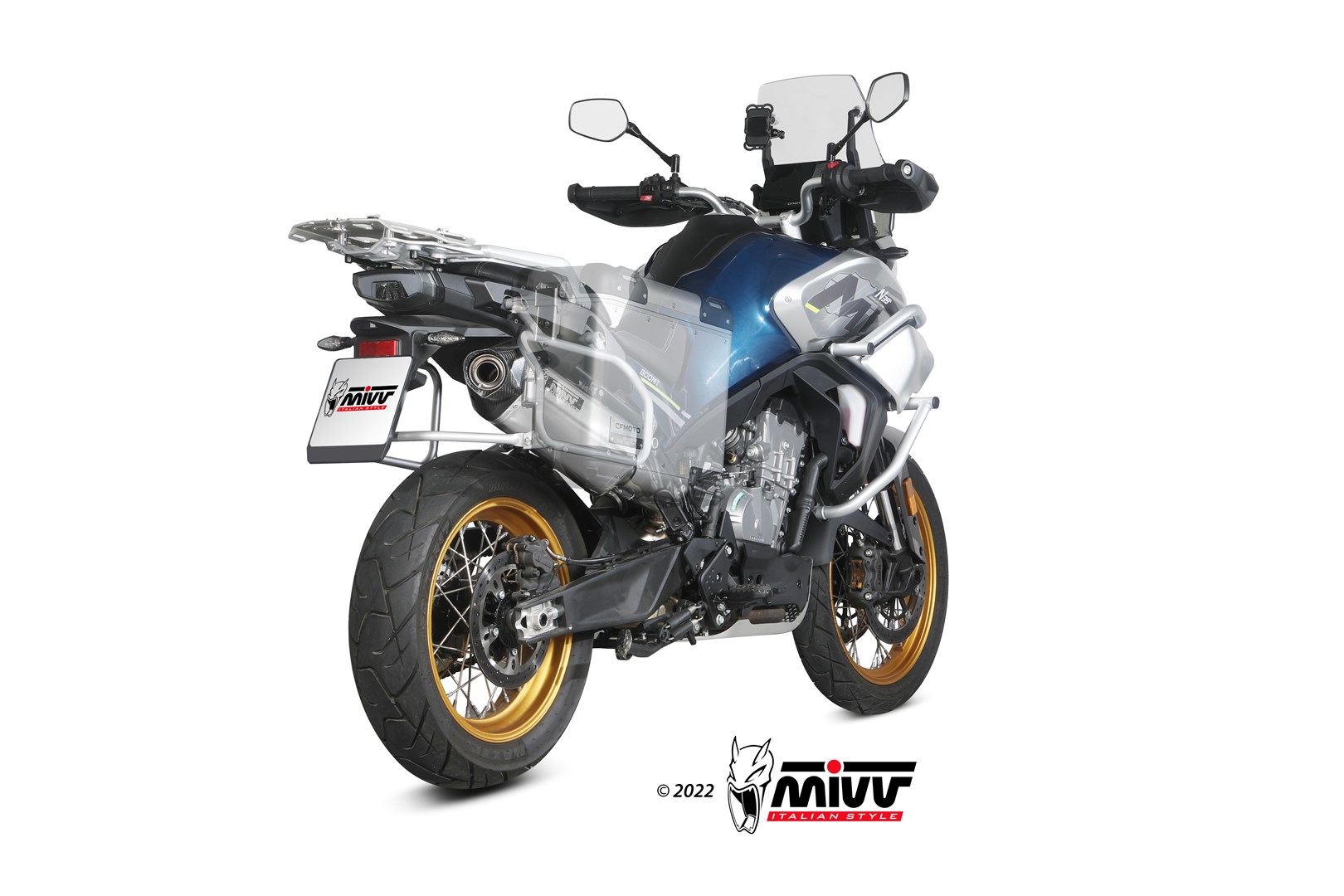 mivv-speed-edge-cf-001-lrx-slip-on-per-cf-moto-800mt-2022-2024 image 5