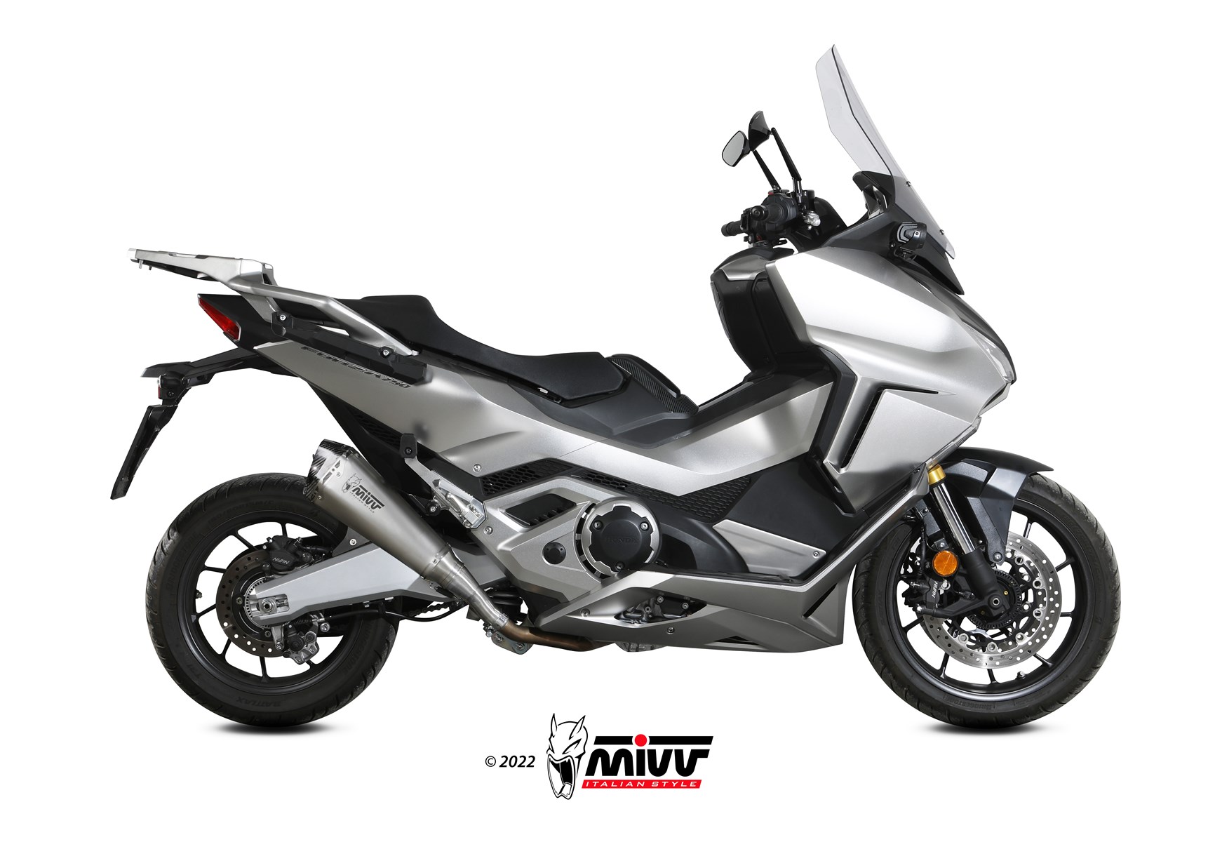 mivv-delta-race-h-080-ldrx-scarico-slip-on-honda-forza-750-2021-2024 image 2
