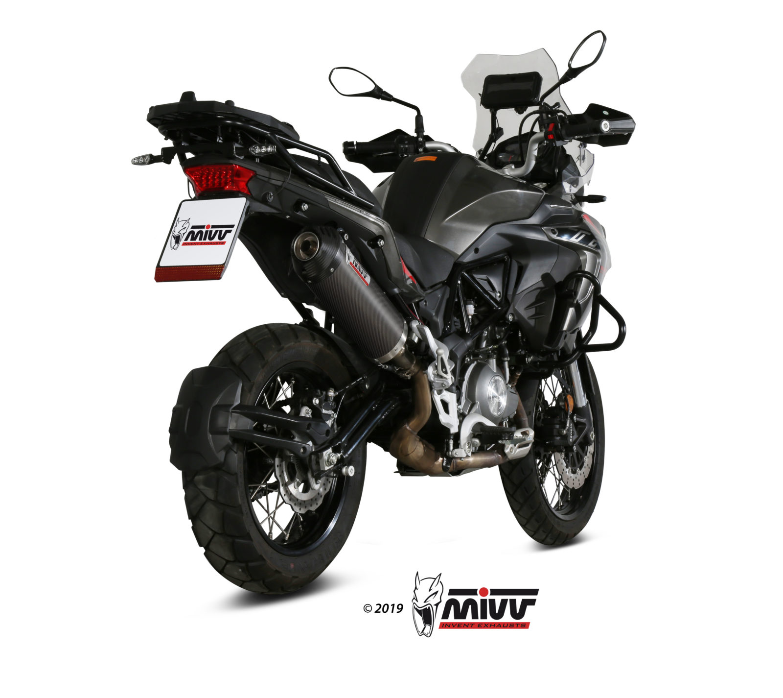 mivv-oval-e-004-lec-carbonio-slip-on-per-benelli-trk-502-x-2025-2026 image 3