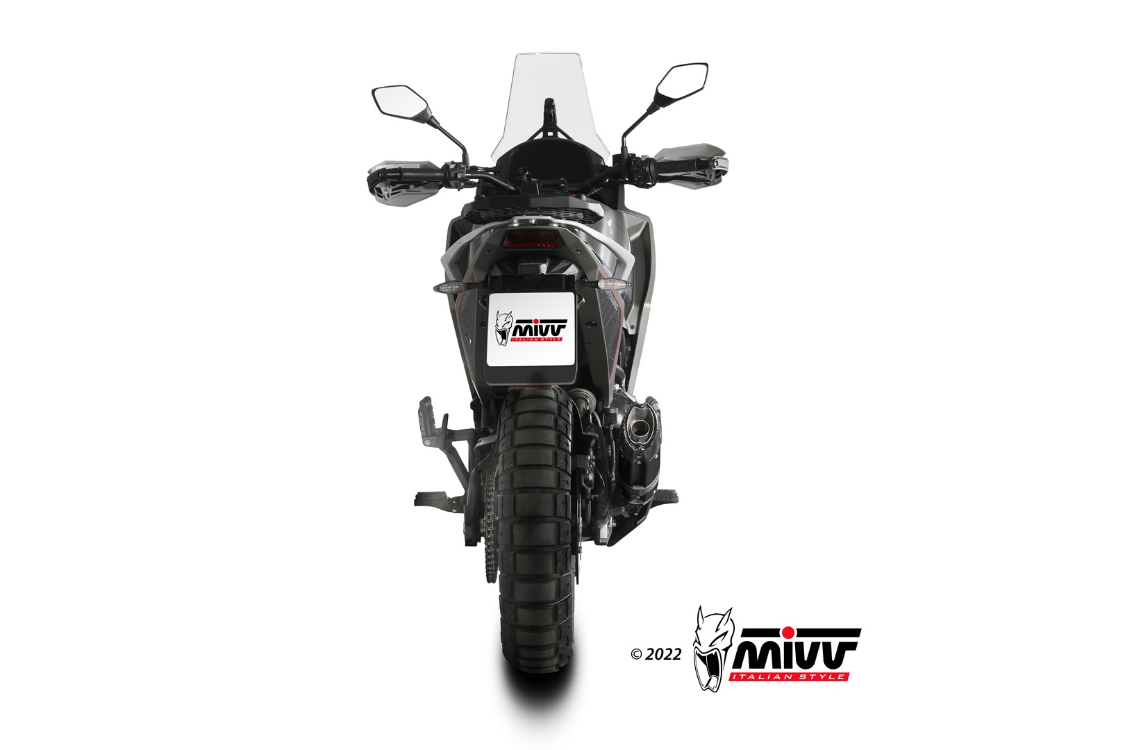 mivv-mm-001-l9-scarico-slip-on-suono-dakar-nero-per-moto-morini-x-cape-2021-2024 image 4
