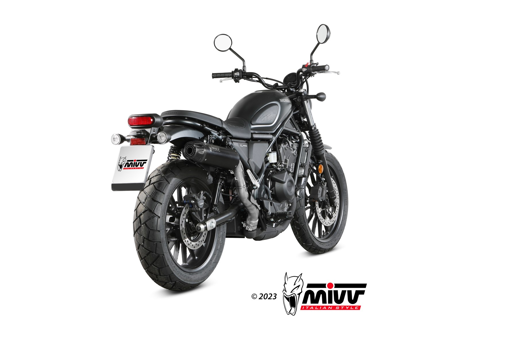 mivv-hr-1-h-090-lh1bg-slip-on-per-honda-cl-500-2023-2024 image 3