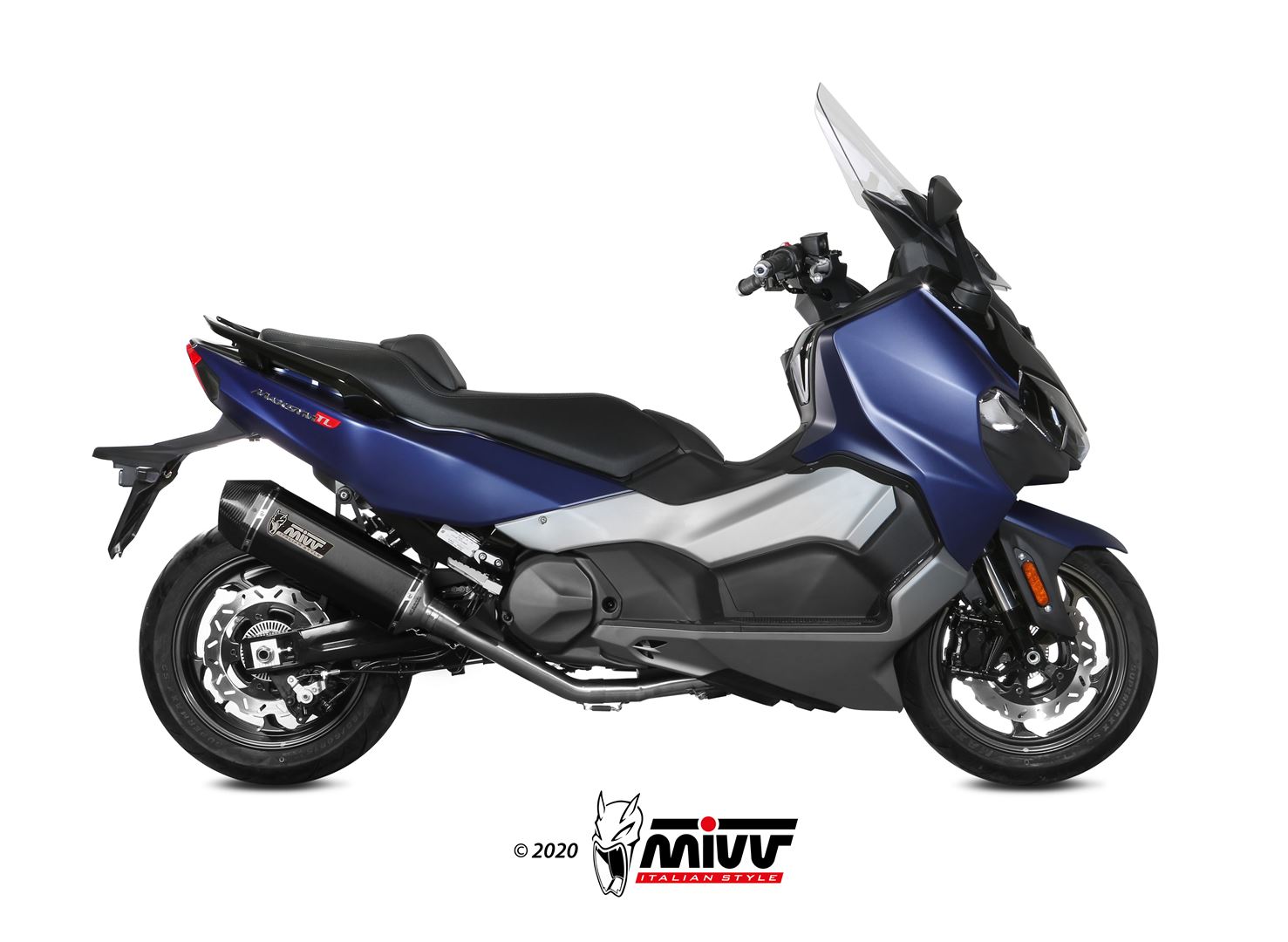 mivv-speed-edge-black-sy-002-lrb-scarico-slip-on-per-sym-maxsym-tl-500-2019-2020 image 2