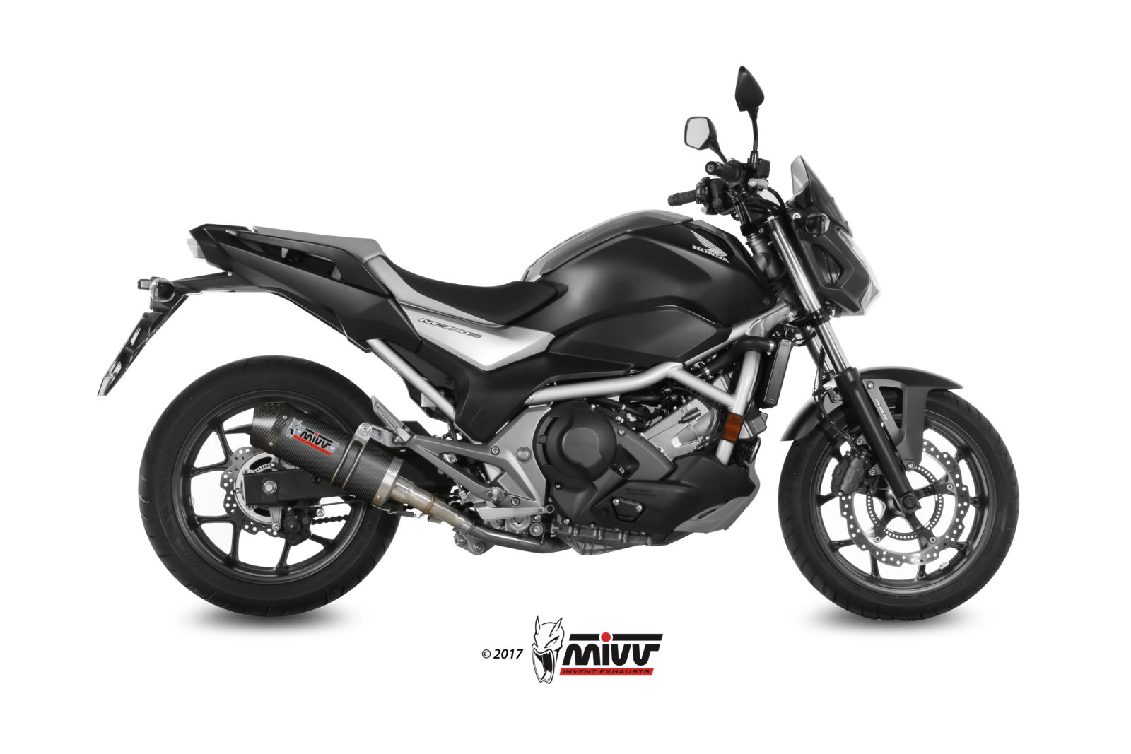 mivv-oval-carbon-slip-on-scarico-per-honda-nc-750-s-x-2016-2022 image 2