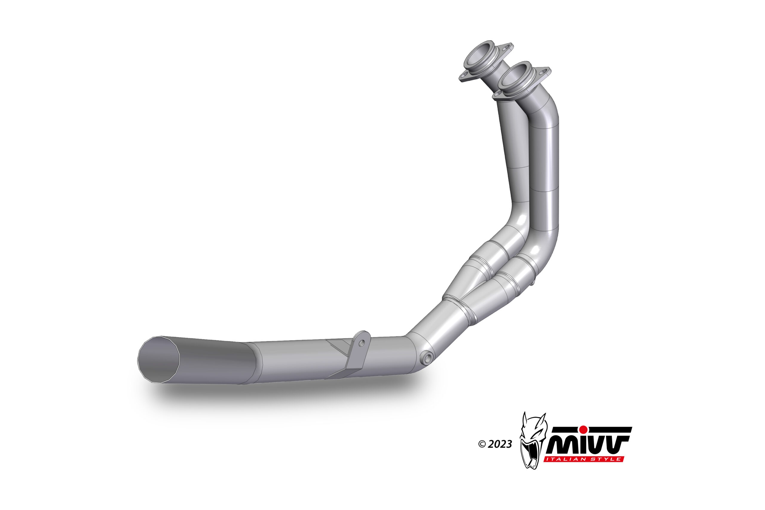 mivv-h-085-c1-tubo-elimina-kat-inox-per-honda-cb-750-hornet-2023-2024 image 2