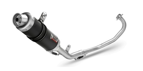 scarico-slip-on-mivv-gp-carbonio-y-047-l2s-per-yamaha-yzf-r125-2014-2018 image 1