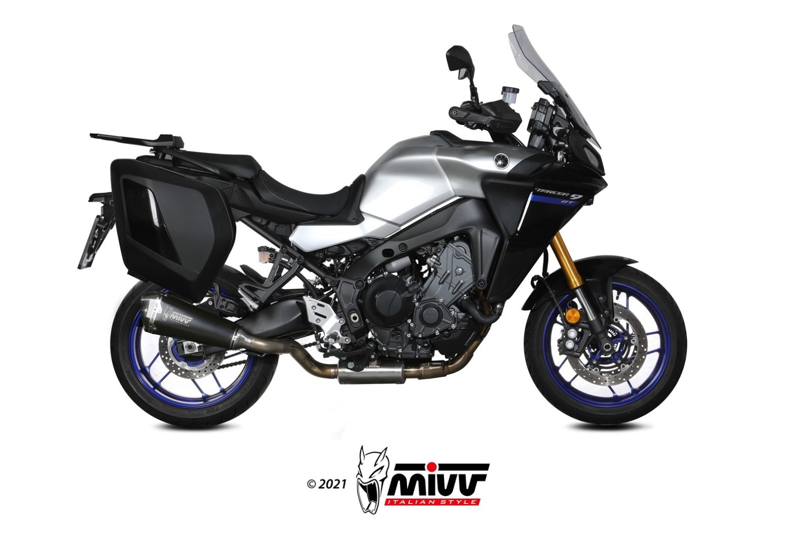 mivv-delta-race-scarico-slip-on-per-yamaha-tracer-9-gt-gt-2021-2024 image 2