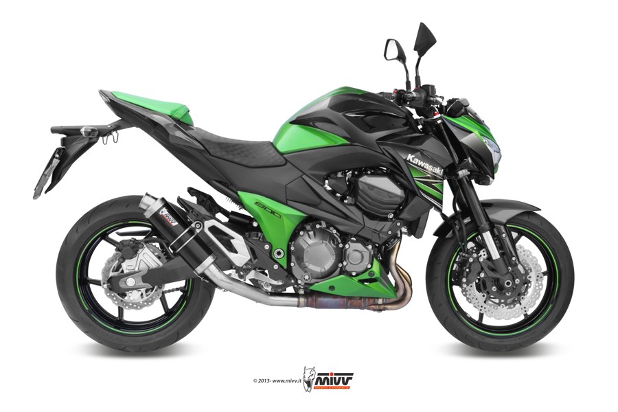 scarico-slip-on-mivv-gp-black-moon-k-032-lxb-per-kawasaki-z-800-2013-2020 image 2