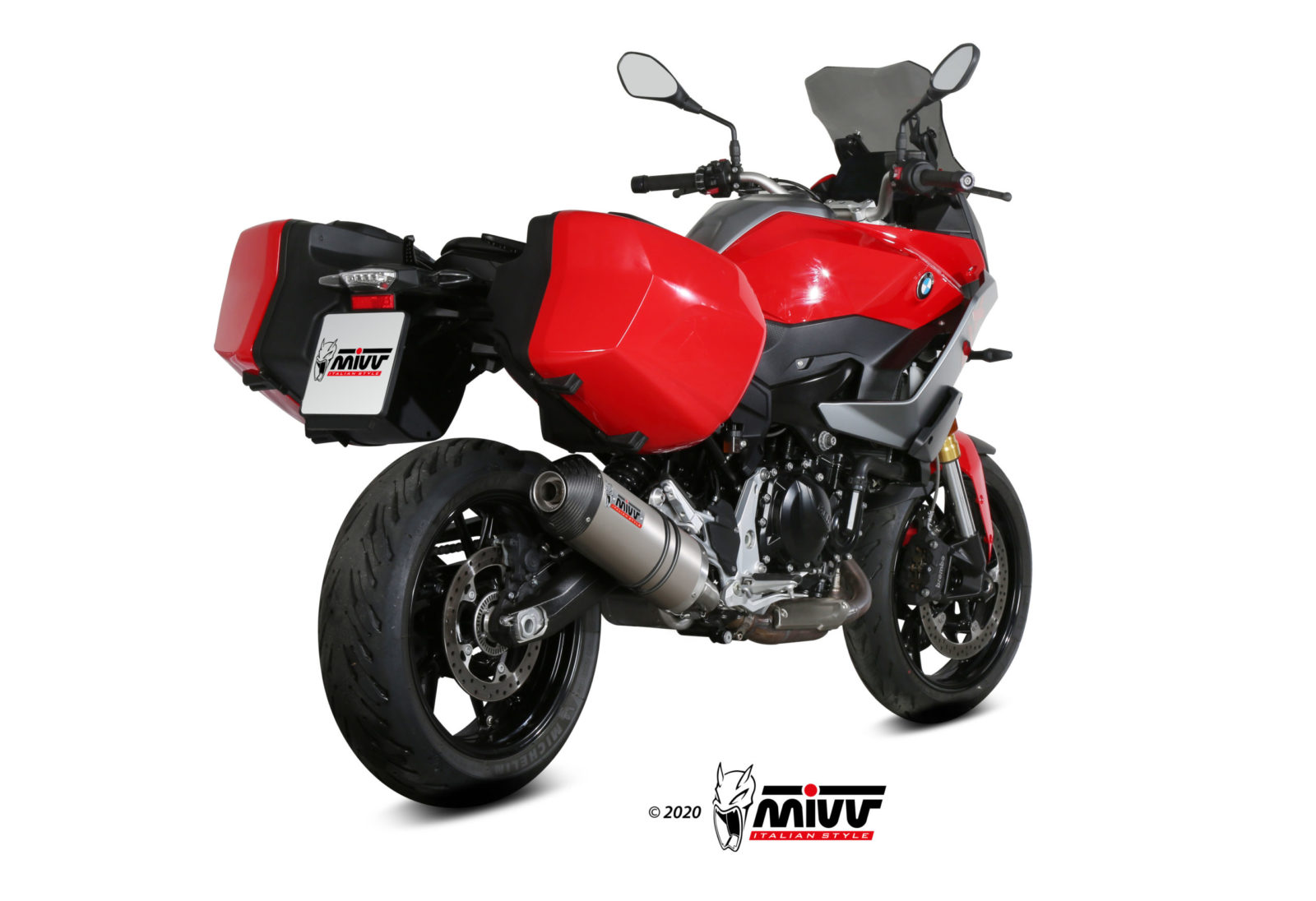 mivv-b-037-lnc-scarico-slip-on-oval-titanio-per-bmw-f-900-xr-2020-2024 image 3