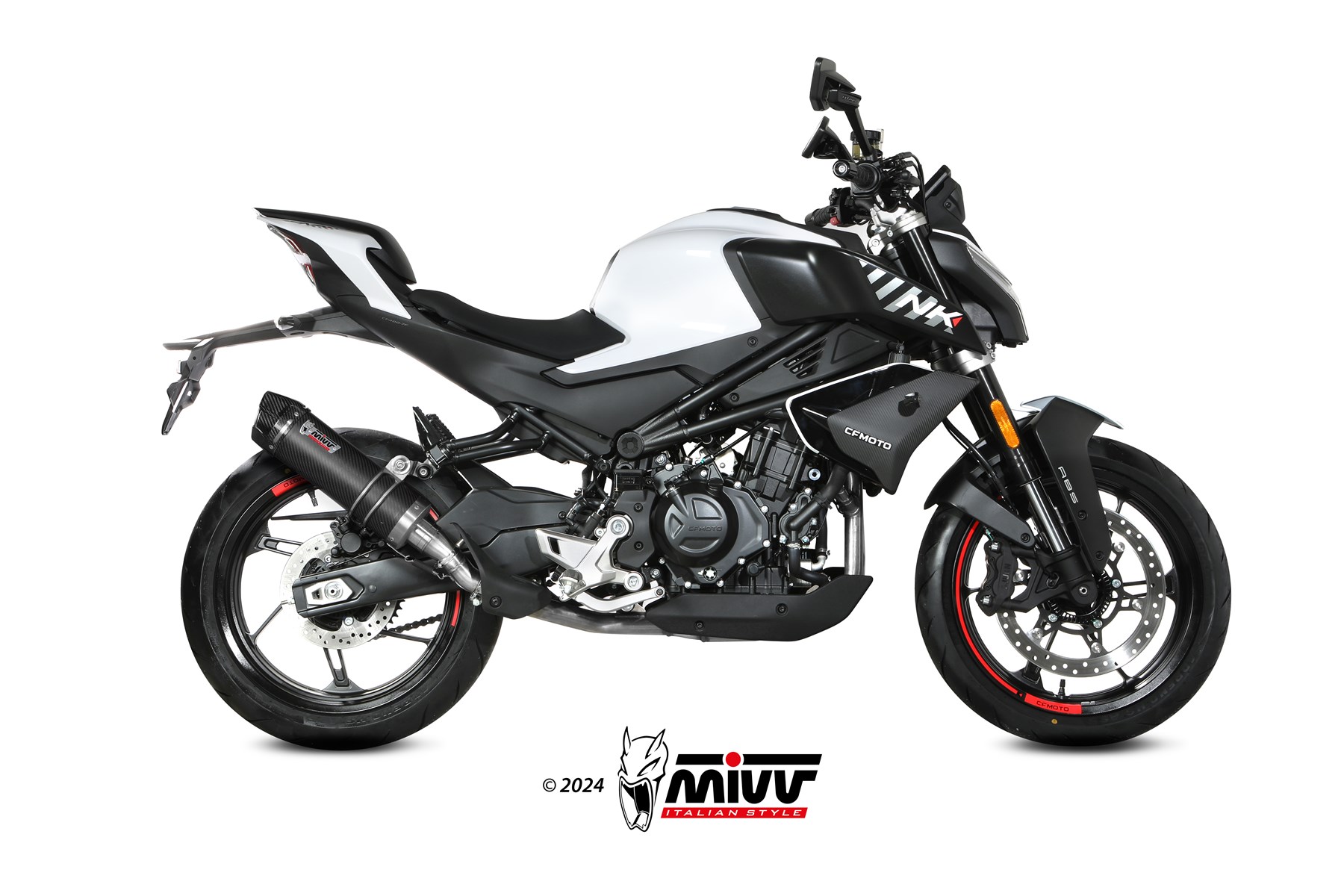 mivv-gp-carbonio-slip-on-cf-004-l2sc-per-cf-moto-450nk-2023-2024 image 2