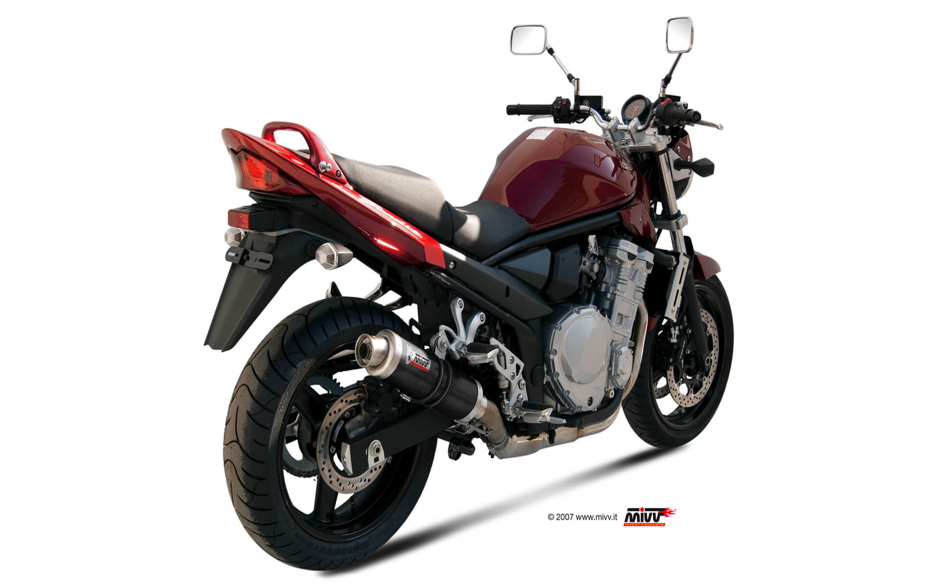 mivv-s-030-lxb-scarico-slip-on-x-m1-black-moon-per-suzuki-gsf-650-bandit-2007-20 image 3