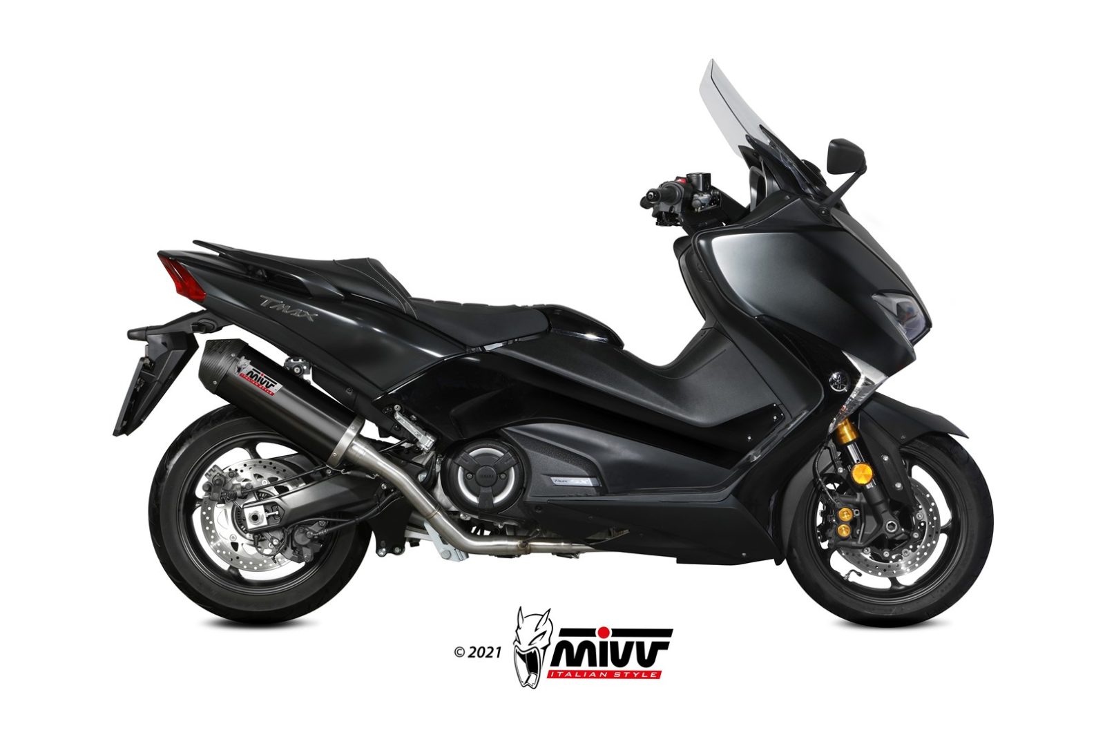 mivv-y-061-lvc-scarico-slip-on-oval-black-per-yamaha-t-max-530-2017-2019 image 2
