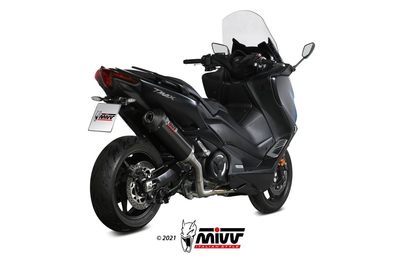 mivv-y-061-lvc-scarico-slip-on-oval-black-per-yamaha-t-max-560-2020-2021 image 3