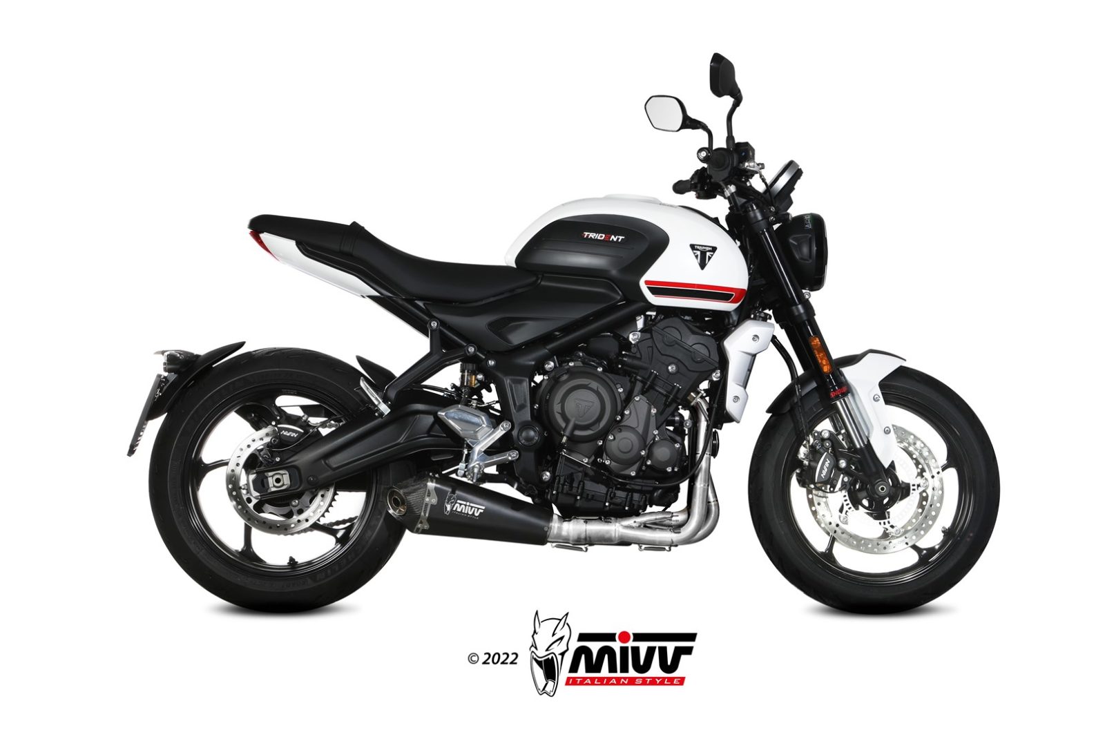 mivv-delta-race-scarico-slip-on-per-triumph-trident-660-2021-2024 image 2