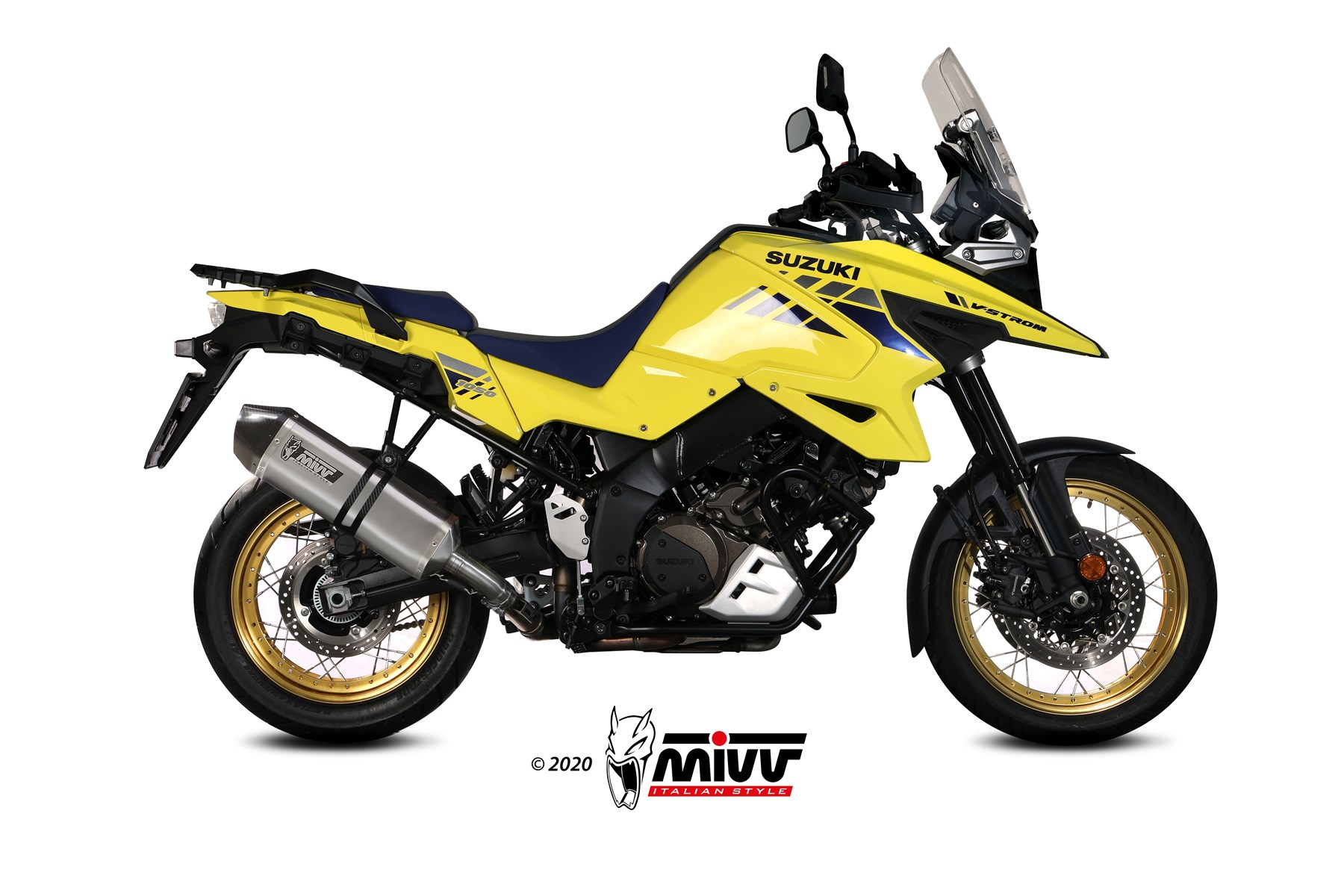 mivv-speed-edge-s-042-lrx-inox-carbonio-per-suzuki-v-strom-1050-2020-2024 image 2