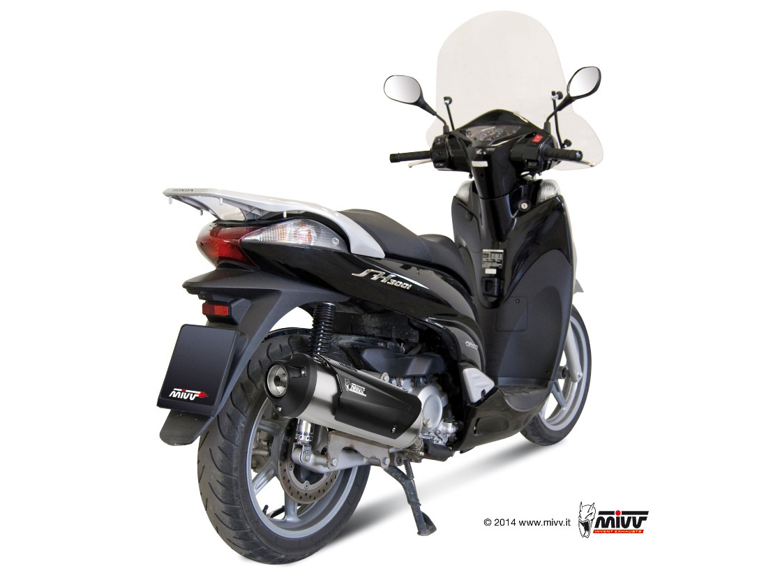 mivv-urban-c-ho-0005-b-slip-on-inox-per-honda-sh-300-2007-2014 image 2