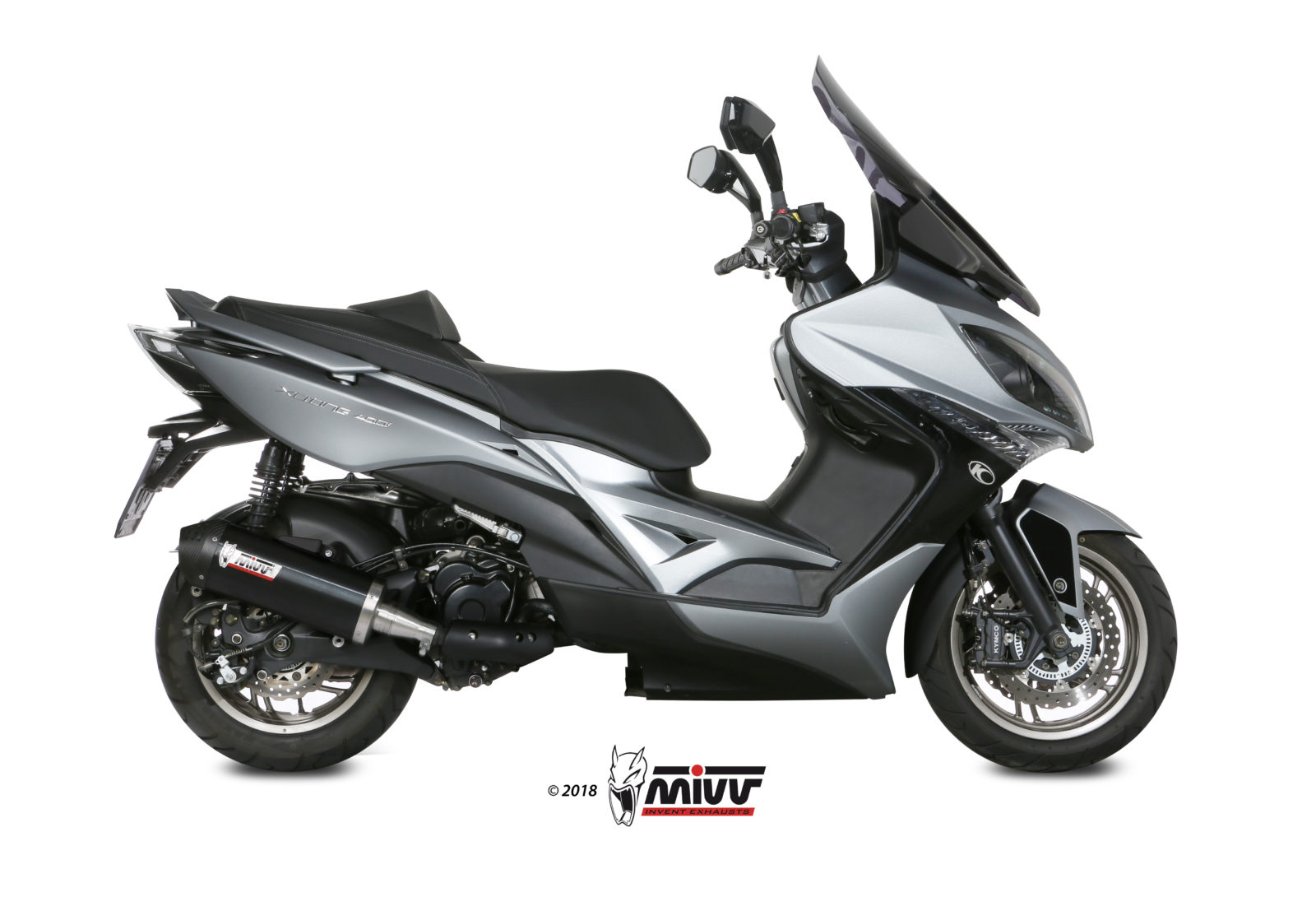 mivv-oval-scarico-slip-on-o-010-lvc-per-kymco-xciting-400i-2013-2018 image 2